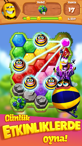 Bee Brilliant Blast ekran görüntüsü