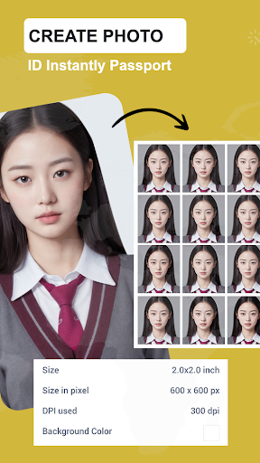 AI Passport Size Photo Maker ekran görüntüsü