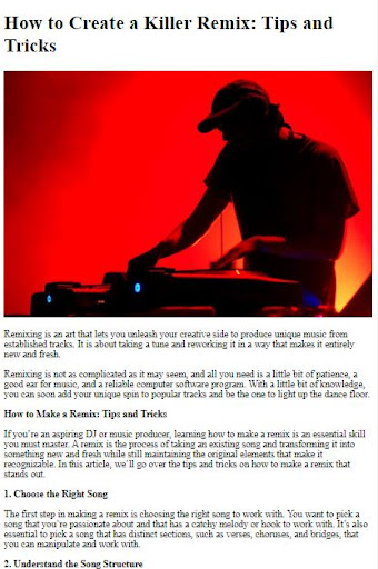 How to Do Dj Remix Tricks ekran görüntüsü