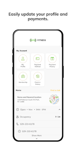 870 Fitness ekran görüntüsü