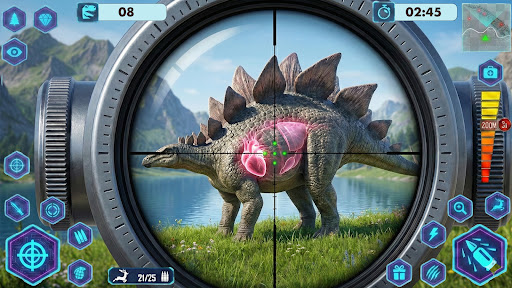 Dino Hunter Wild Shooting Game ekran görüntüsü