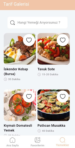 Pratik Yemek Tarifleri ekran görüntüsü