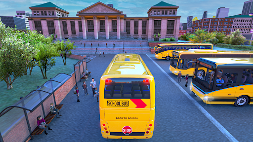 School Bus Game: Driving Sim ekran görüntüsü