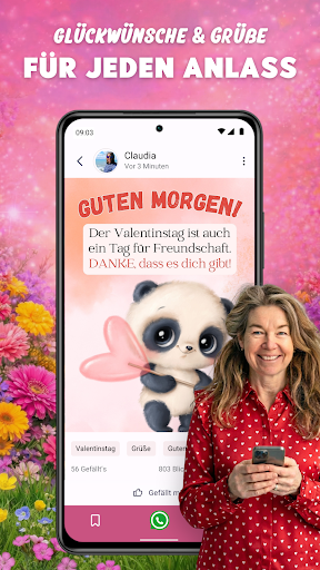 Glückwünsche & Geburtstags App ekran görüntüsü