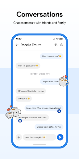 Mesajlar SMS ekran görüntüsü