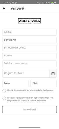Amsterdam Coffee Shop ekran görüntüsü