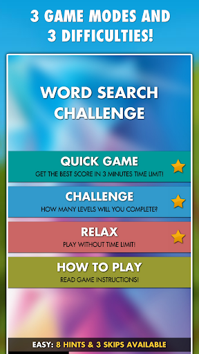 Word Search Challenge PRO ekran görüntüsü