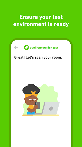 Duolingo English Test (DET) ekran görüntüsü