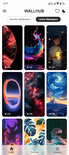 WallHub - Full HD Wallpaper ekran görüntüsü