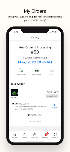 Jin Pho Sushi ekran görüntüsü