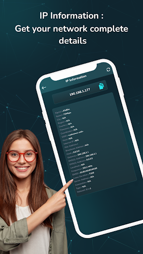 Network Tools & Utilities, DNS ekran görüntüsü