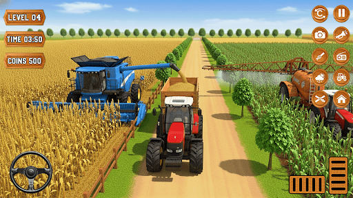 Desi Farming Indian Tractor 3D ekran görüntüsü