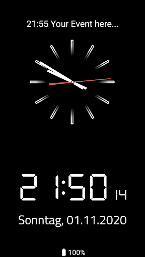 Clock Screensaver ekran görüntüsü