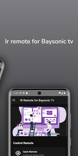 Remote for Baysonic tv ekran görüntüsü
