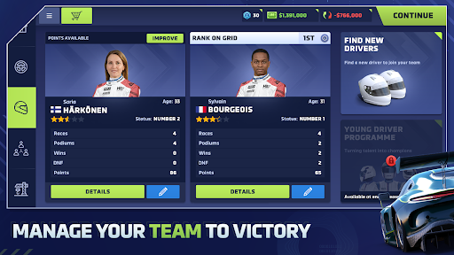 Motorsport Manager 4 Racing ekran görüntüsü