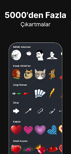Meme Yapıcı: GIF ve Çıkartma ekran görüntüsü