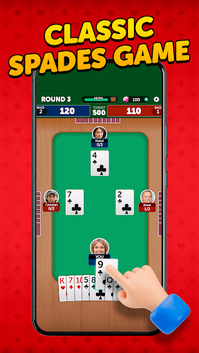 Spades - Fun Card Game ekran görüntüsü