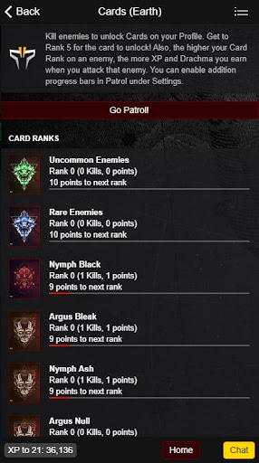 Titan Conquest (Text RPG / MMO ekran görüntüsü