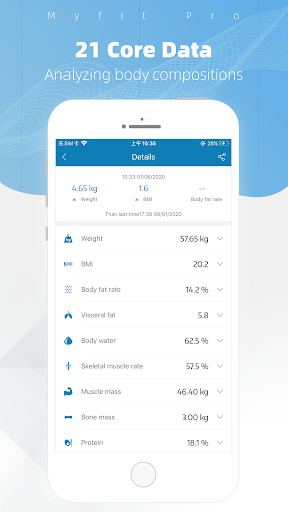 Myfit Pro ekran görüntüsü