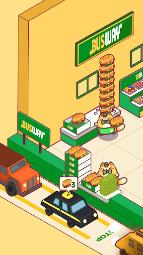 Cat Snack Bar: Cute Food Games ekran görüntüsü