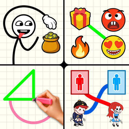Draw Line: Zeka Oyunları