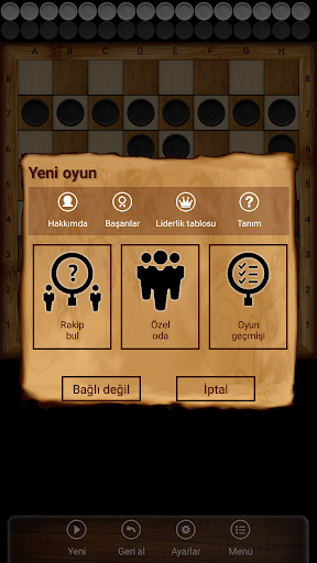 Türk daması ekran görüntüsü