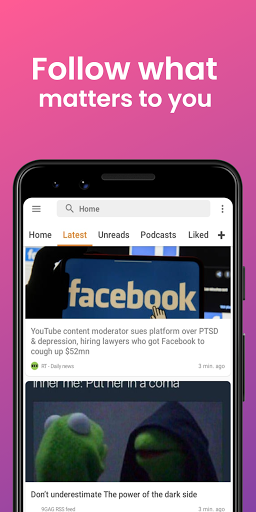 RSS Reader : Feeds & Podcasts ekran görüntüsü