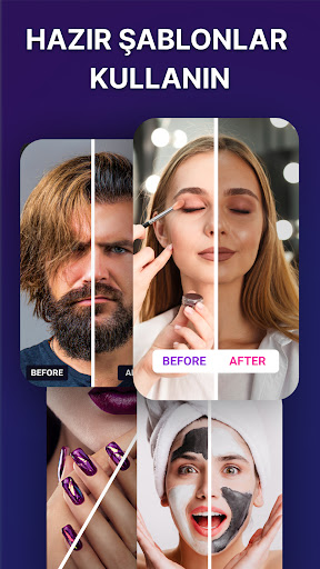 Before after collage maker ekran görüntüsü