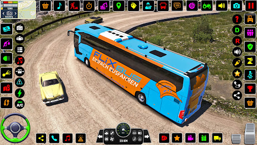 Offroad Bus Driving 3D Game ekran görüntüsü