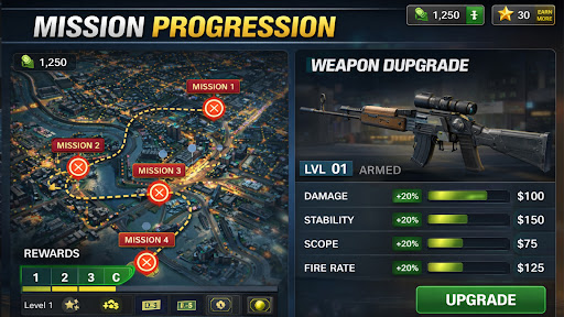 Sniper City Defense ekran görüntüsü