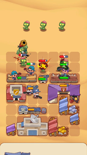 Doomland Merge: Defense Puzzle ekran görüntüsü
