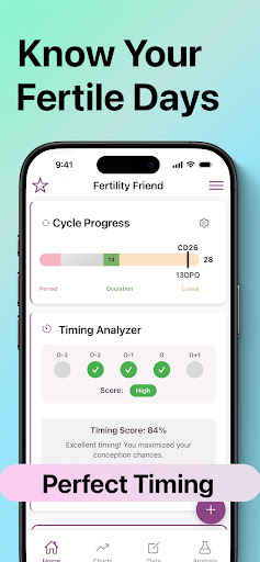 Fertility Friend Ovulation App ekran görüntüsü