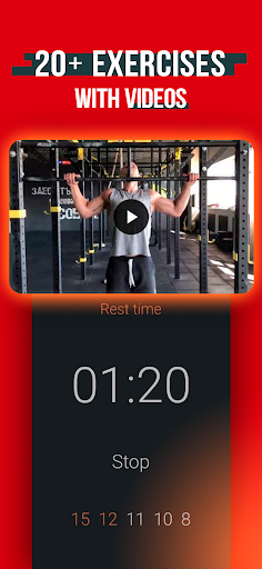100 Pull Ups Workout ekran görüntüsü