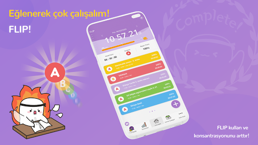 FLIP - Çalışma Zamanlayıcısı ekran görüntüsü