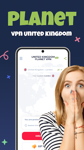 VPN UK - Private Turbo Proxy ekran görüntüsü