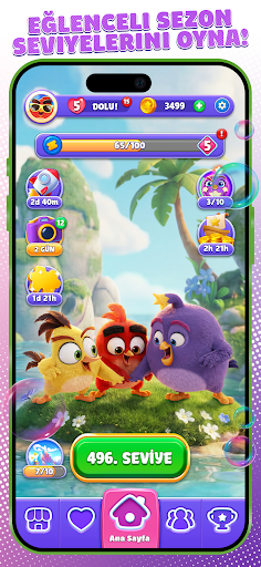 Angry Birds Dream Blast ekran görüntüsü