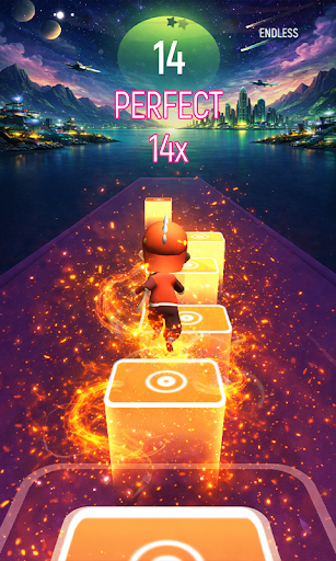 Beat Boboiboy Tiles Dance Game ekran görüntüsü