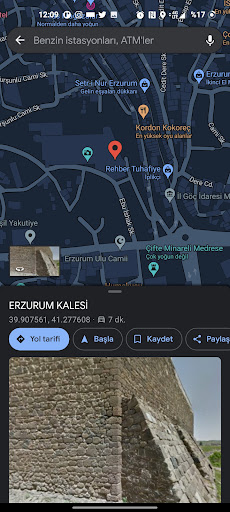 Rota Erzurum ekran görüntüsü