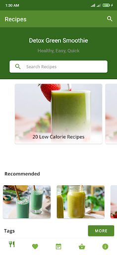 Detox Green Smoothie Recipes ekran görüntüsü