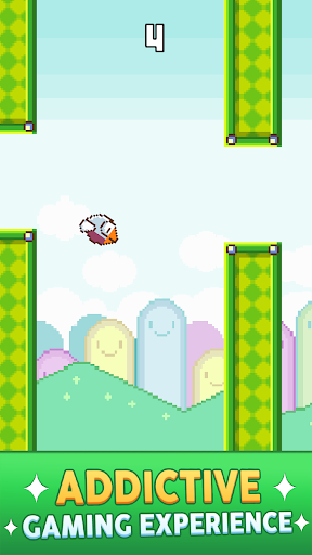Flappy Wings - Bird Jump Game ekran görüntüsü