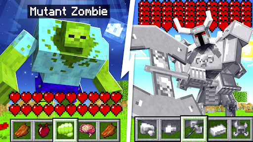 500 Mobs Mods Minecraft MCPE ekran görüntüsü