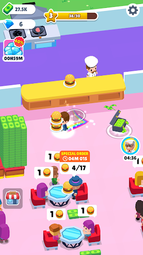 Dream Restaurant: Tycoon Game ekran görüntüsü