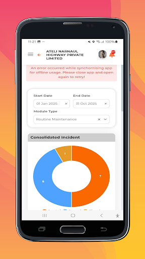 Road Asset Management Portal ekran görüntüsü