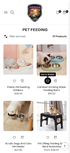 Peak Pet Gear ekran görüntüsü