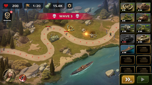 WWII Defense: RTS Strateji ekran görüntüsü