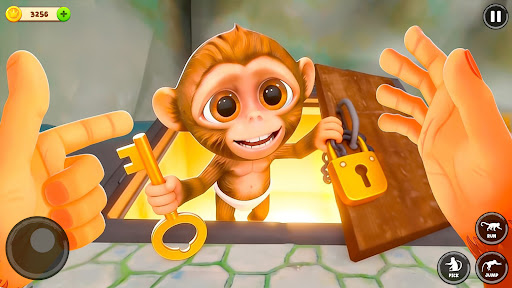I Am Zoo Monkey: Prankster Fun ekran görüntüsü