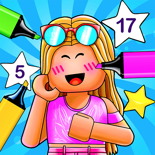 Blox World Coloring Book