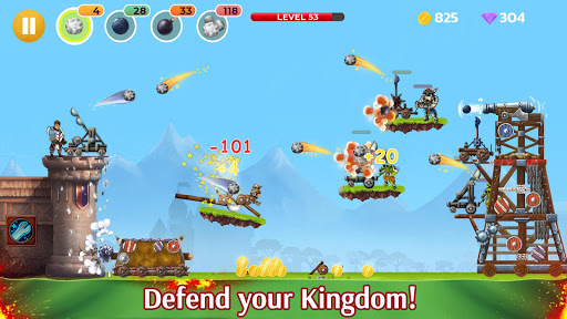 Catapult Wars ekran görüntüsü