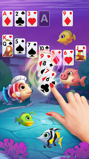 Solitaire Fish Game ekran görüntüsü