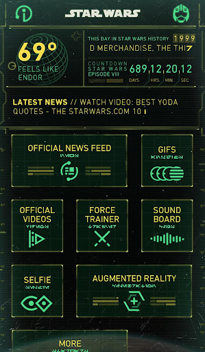 Star Wars ekran görüntüsü